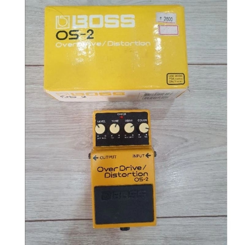 BOSS OS-2 OS2 Overdrive Distortion 破音 效果器 電吉他 效果器 [破音]