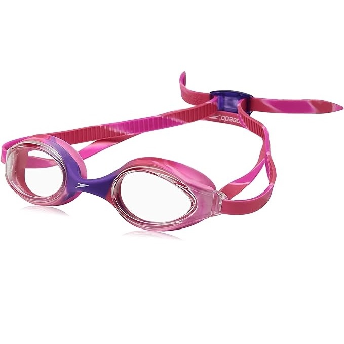 SPEEDO 兒童泳鏡 Hyper Flyer 粉紫