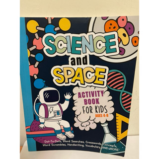 美國亞馬遜購回Amazon畫畫書science and space activity book for kids