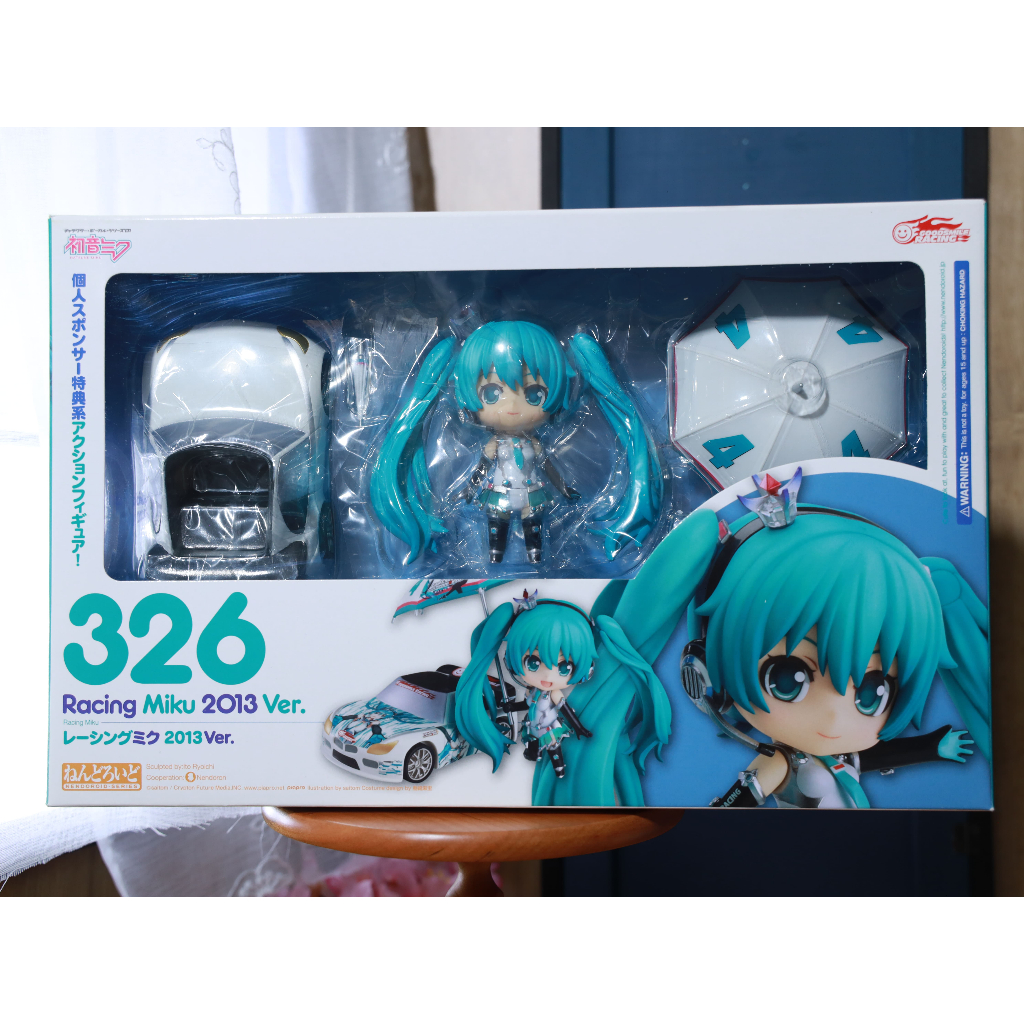 GSC 黏土人 326 賽車初音 2013 ver 日版全新現貨 賣場內有更多黏土人 figma