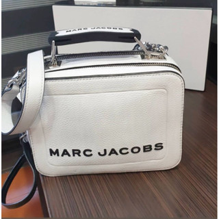 二手 MJ Marc Jacobs 便當盒包 MJ 相機包 灰白色 紐約帶回 原價一萬四