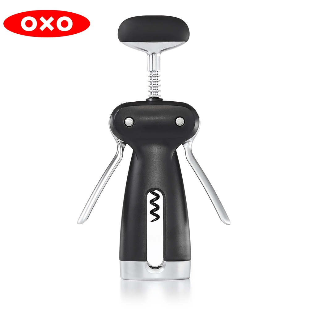 新品上市【OXO】 鋁箔切割螺旋開酒器  酒器  開瓶器  開罐器 原廠公司貨