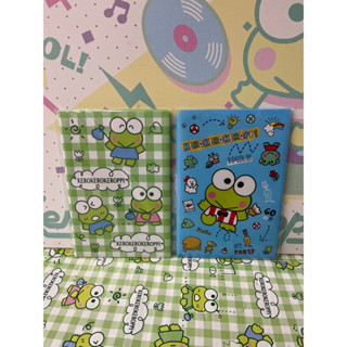 🙀🙀Sanrio三麗鷗大眼蛙皮皮蛙keroppi25K方便萬用包筆記本單一