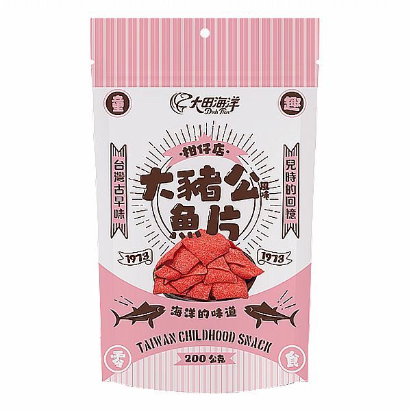 大田海洋 大豬公風味魚片(200g)【小三美日】DS020644