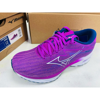 美津濃 MIZUNO WAVE RIDER 27 紫 一般型 女款 慢跑鞋 J1GD230373