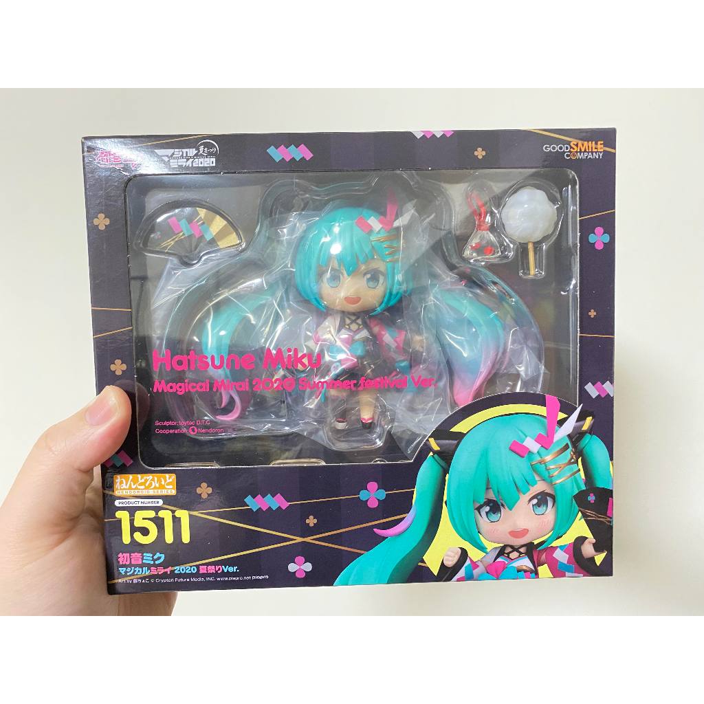 GSC 黏土人 1511  初音未來 MAGICAL MIRAI 2020 夏日祭典(輕微盒損)