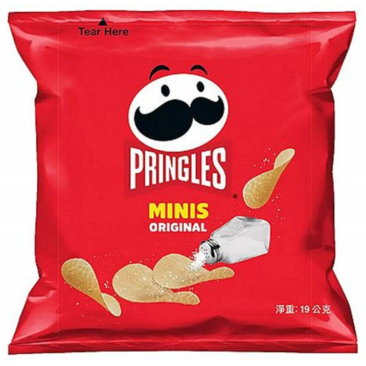《番薯先生》品客 洋芋片 MINIS 經典原味 19g 好市多熱銷 一口洋芋片 Pringles