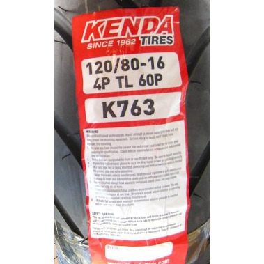 【大佳車業】建大 KENDA K763 120/80-16 裝到好2200元 使用拆胎機 KTR 雲豹 野狼