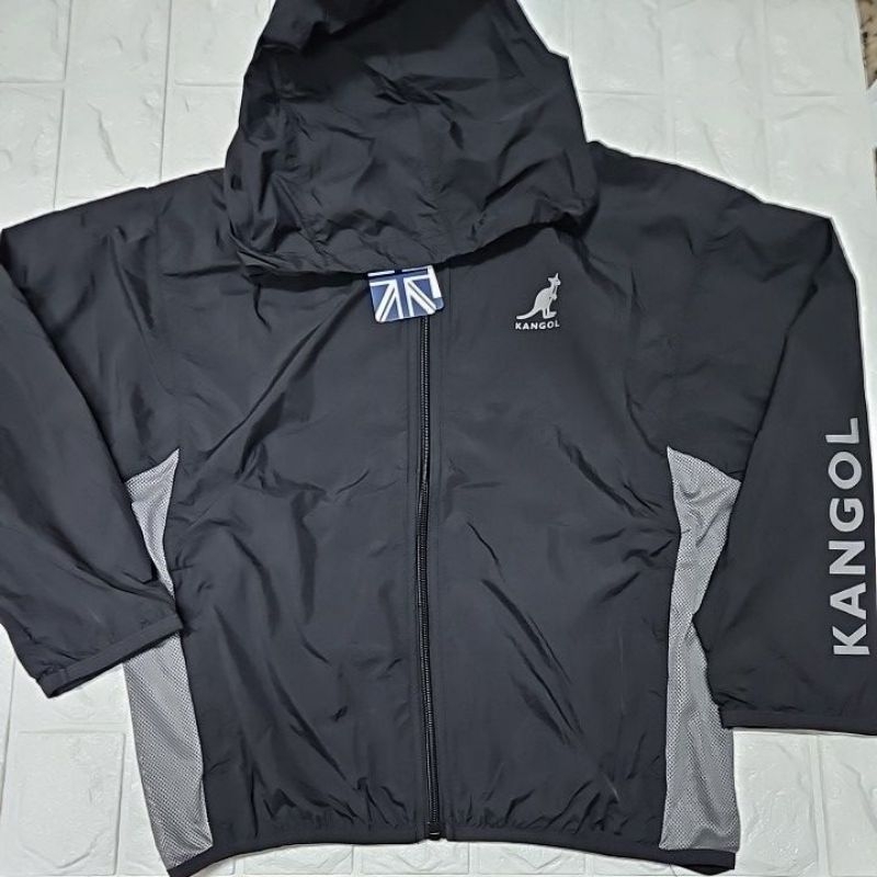 150.160...kangol品牌夏天薄款防曬連帽外套642614
