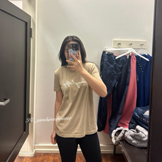 Tommy Hilfiger Women's Signature Logo T-shirt 女生 草寫Logo 短袖上衣