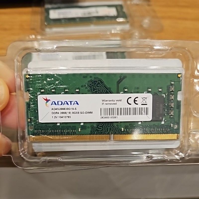 威剛 ADATA 筆電記憶體 DDR4 8G（ 現貨）