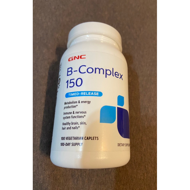 GNC 維他命B群 B-Complex B150 100顆
