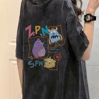100%純棉 t恤 短袖 衣服 t 水洗 ins 風 短袖上衣 長版上衣 復古 oversize t恤 美式
