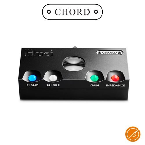 CHORD Huei 銀色唱頭放大器 | 12Hz 至 25kHz 頻率響應 | 噪聲濾除與阻抗調整