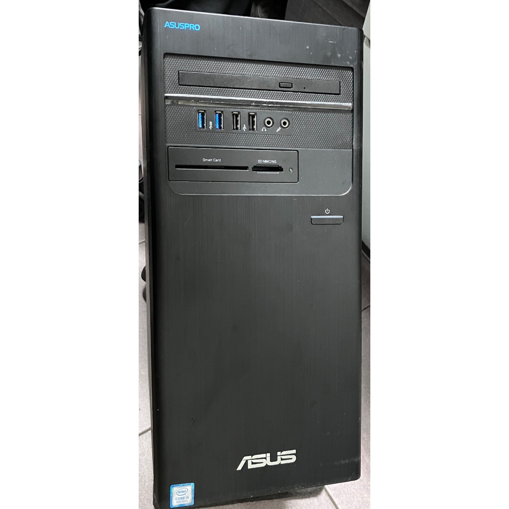 ASUS M640MB i5-8500 DDR4 16G 全新SSD 桌上型電腦主機 WIN11專業版