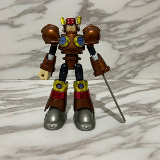 絕版 Mega Armor 洛克人8 巨劍人 組裝模型 萬代 可動 早期懷舊老物