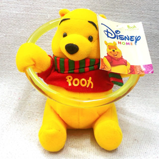‼️絕版‼️全新現貨 Disney 迪士尼 Winnie the Pooh 迪士尼 小熊維尼毛巾掛環 絨毛娃娃 掛圍巾環