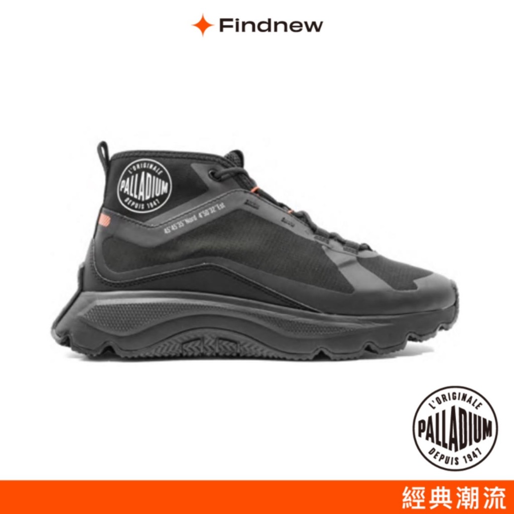 PALLADIUM THUNDER MID 潮流閃電鞋 男款 黑色 09105-008【Findnew】