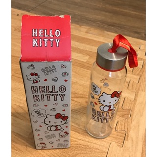 Kitty耐熱玻璃水瓶,台灣製造(未使用)