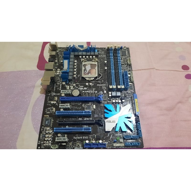 (良品)ASUS P7P55D-E + intel i7-870(主機板+CPU)四核心 LGA1156 蝦皮免運