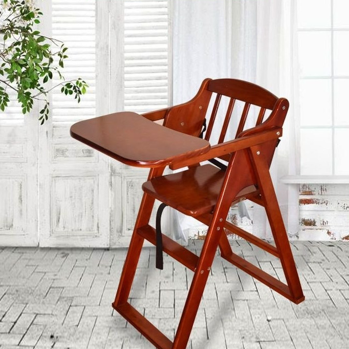 【爆款 熱銷】實木兒童餐椅多功能可調節寶寶餐椅折疊嬰兒寶寶傢用餐廳酒店凳 PRTM