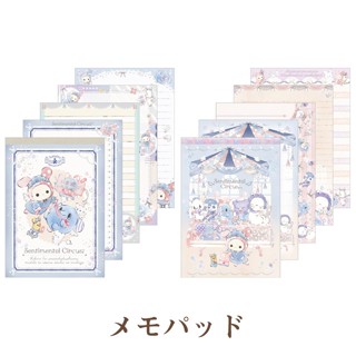 【莫莫日貨】日本原裝進口 正版 2024新品 憂傷馬戲團 深情馬戲團 便條本 便條紙 留言 memo 迷你信紙 (兩款)
