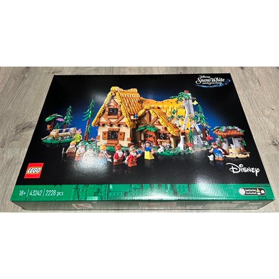 樂高 LEGO 43242 迪士尼系列 Disney Snow White 白雪公主小屋 七矮人 小矮人