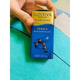 Godiva巧克力球鐵盒 空盒