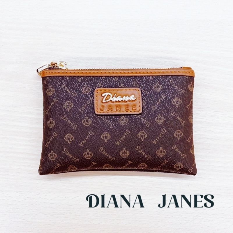 🎀【DIANA JANES】黛安娜原廠公司貨 零錢包 鑰匙包 化妝包 皇冠防刮系列🔫快速出貨
