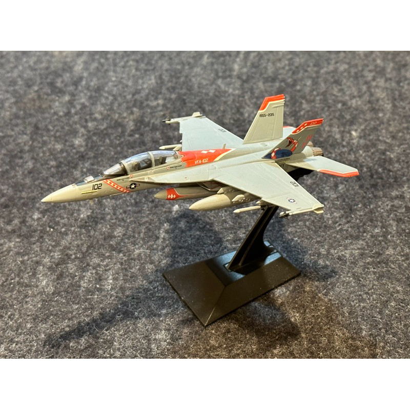 JC Wings F/A-18F Super Hornet 1/144 金屬模型 （盒損）