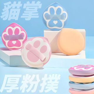 MEKO 貓掌氣墊粉撲 - 水滴型 / 氣墊粉撲 化妝海綿 粉撲