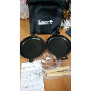 含稅發票CM38934 Coleman CM-38934 三明治烤盤 不沾鍋 炒菜鍋 烤土司 雙平底鍋可拆開為兩個別鍋