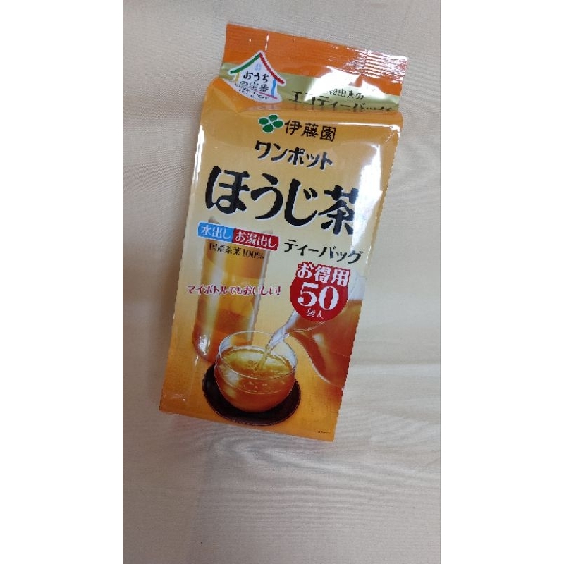 〔日本空運〕日本生產-伊藤園~平價版焙茶茶包（超划算） $200*50袋 #冷沖／熱泡都可以