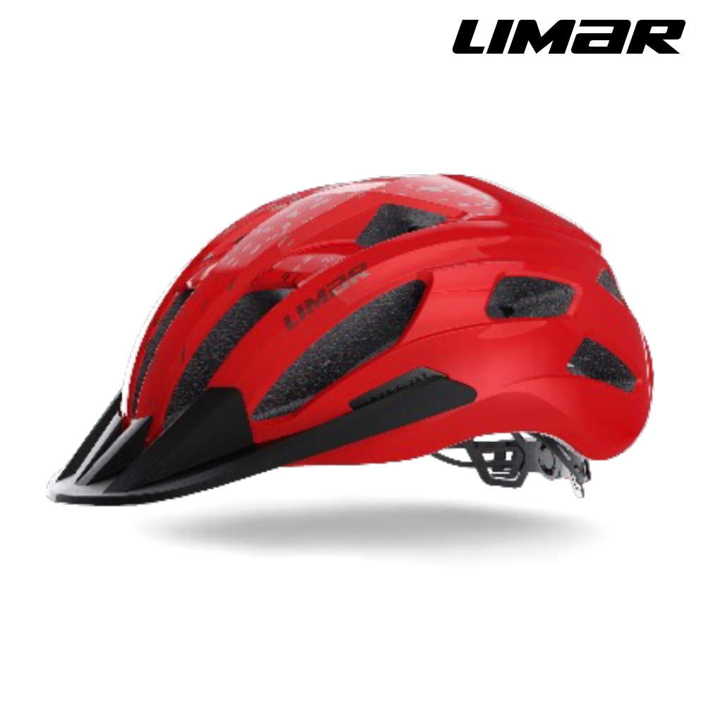 LIMAR 自行車用防護頭盔 ISEO 紅 (M-L) / 登山車安全帽 單車帽 自行車帽