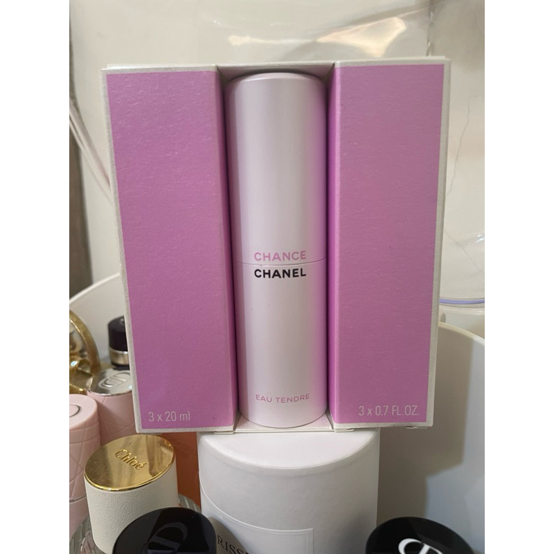 CHANEL 香奈兒CHANCE粉紅甜蜜系列 香奈兒CHANCE粉紅甜蜜隨身淡香水 *有小瑕疵便宜出清