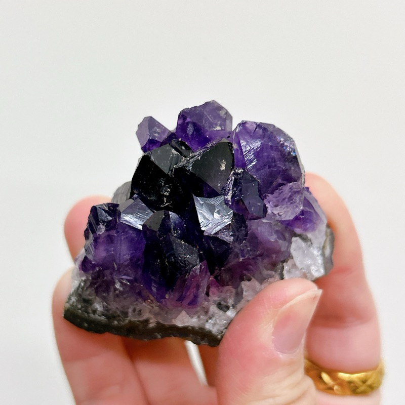 ▪️烏拉圭紫水晶⑤▪️一圖一物 紫晶牙 濃郁紫 紫晶塊 紫晶鎮 辦公室療癒小物