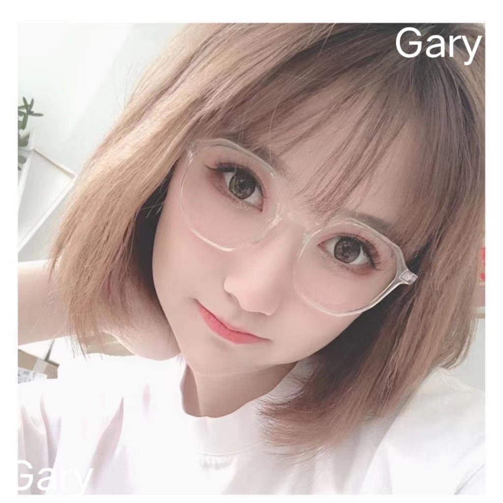 Gary 素顏神器 防藍光防輻射眼鏡 女學生韓版 無度數 近視有度數  超輕重量 高清老花鏡 放大鏡 老花眼鏡女 防藍光