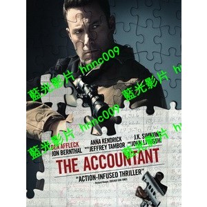 🔥藍光電影🔥	[英] 會計師 (The Accountant) (2016)[台版繁體字幕]