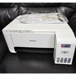 可面交：二手EPSON L3256彩色印表機，噴墨印表機，連續供墨，WIFI，智慧印表機，無線列印，L3556平替機種