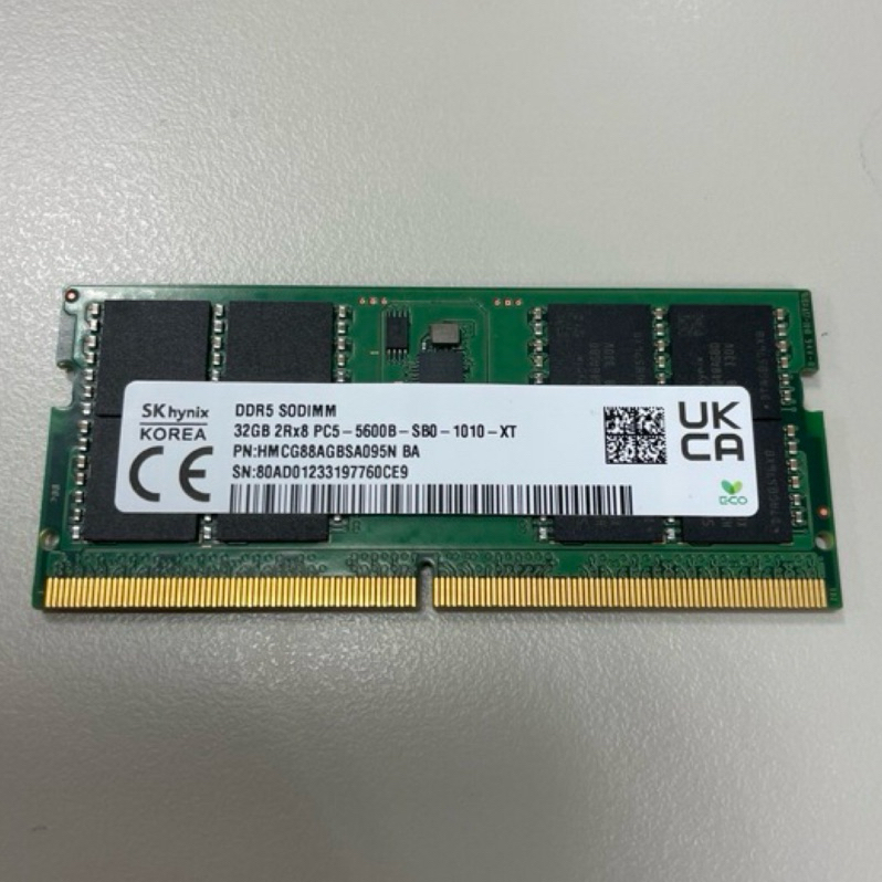 【SK Hynix SODIMM】32GB DDR5 5600