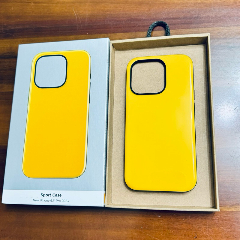 美國NOMAD 運動彩酷磁吸保護殼Sport Case iPhone 15 Pro-超跑黃