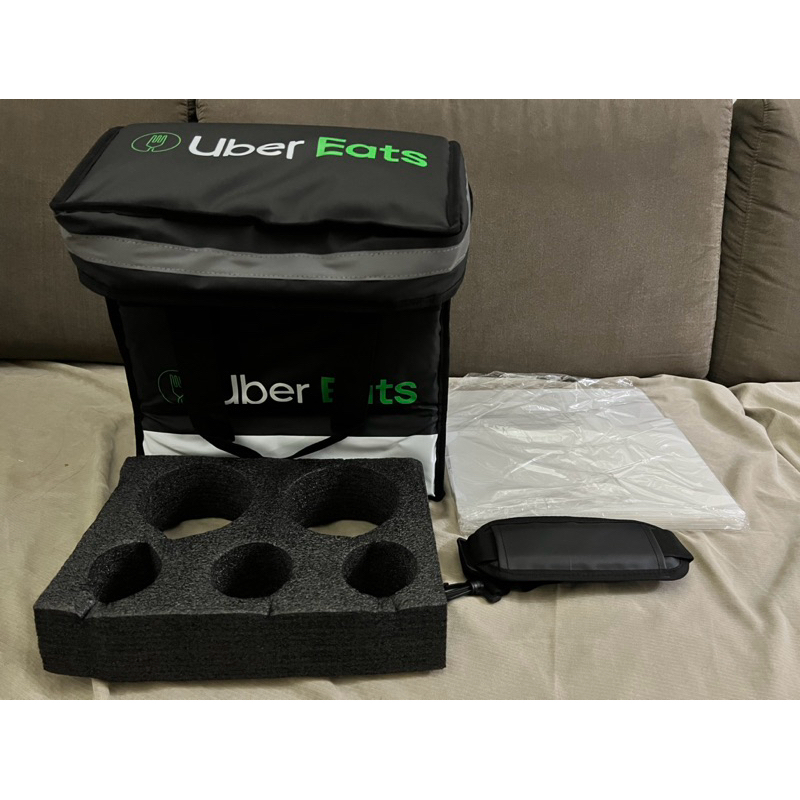 外送箱、保溫袋，印刷UBER EATS保溫包、Uber保溫箱、6格包、Uber小包、提袋