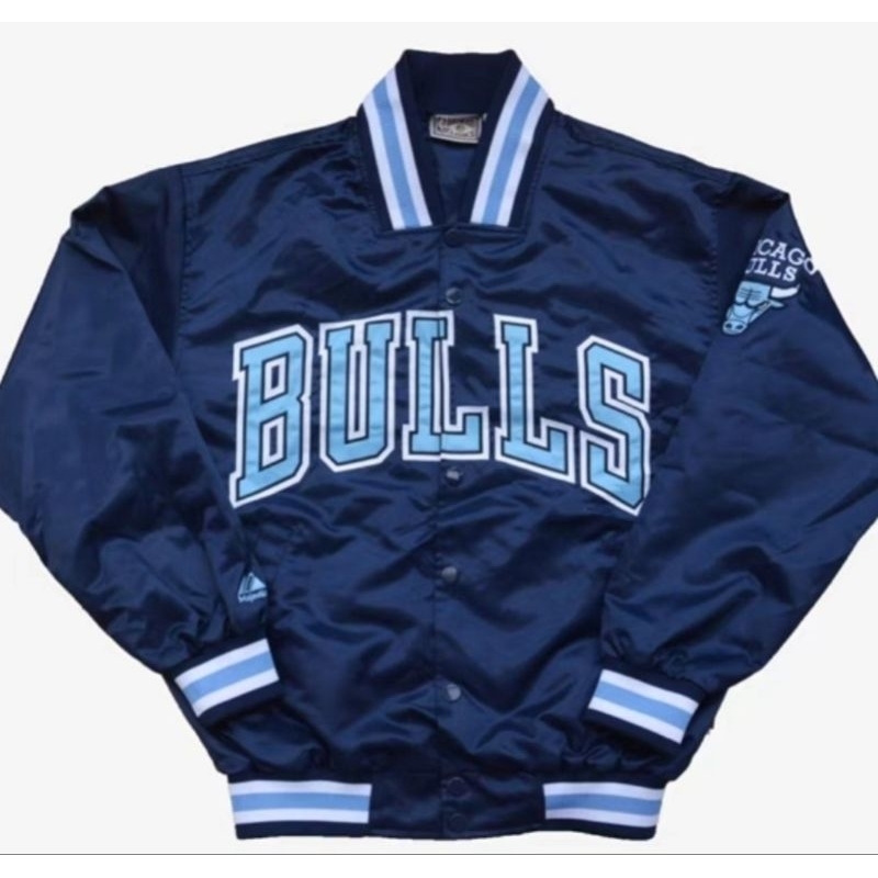 NBA BULLS 公牛隊 棒球外套 夾克 嘻哈 饒舌 尺寸S~XXL