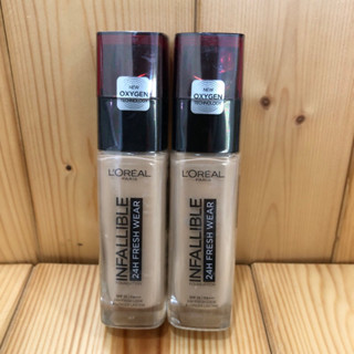 LOREAL PARIS巴黎萊雅 24H無瑕完美粉底液 200 健康色 30ml