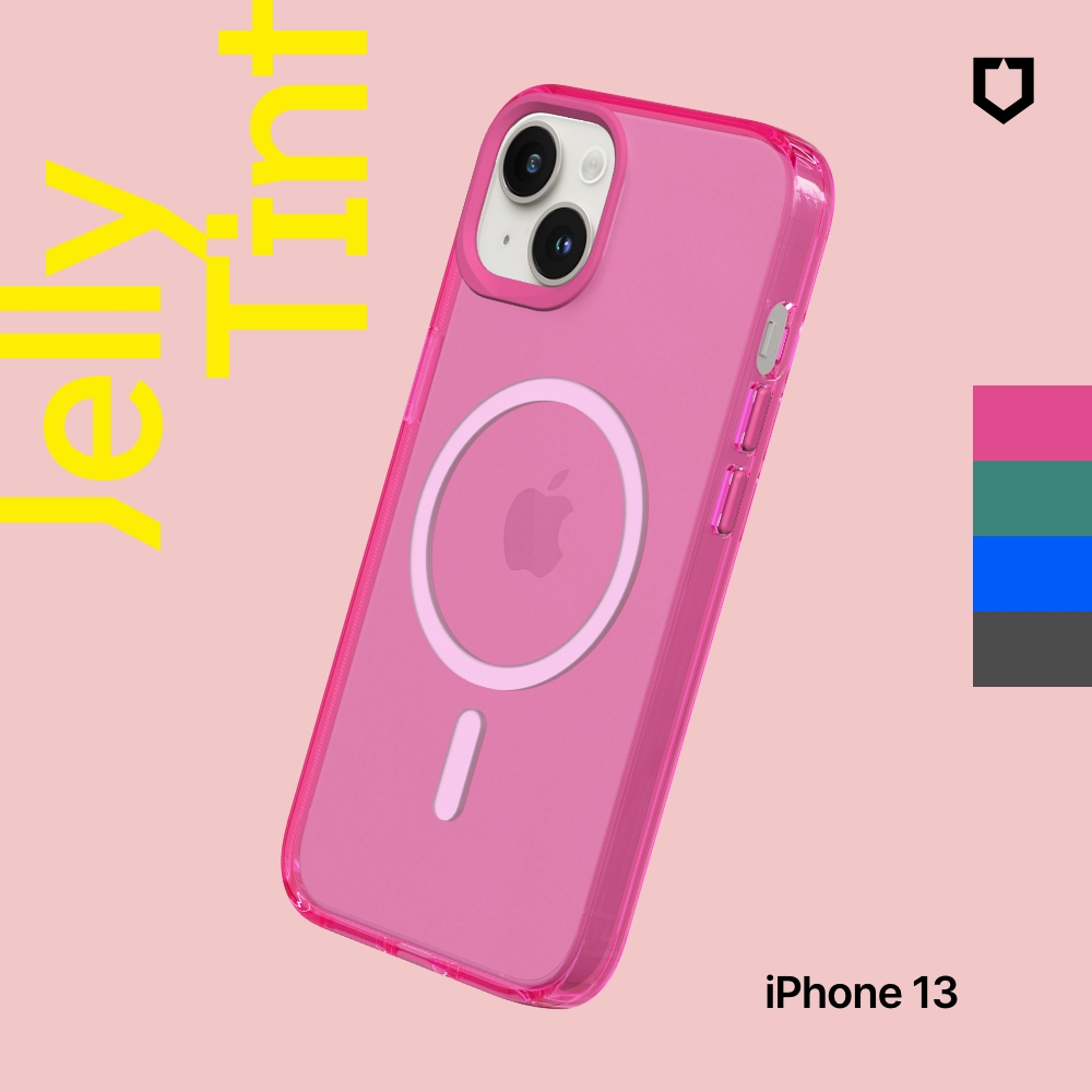 犀牛盾 適用iPhone 13 JellyTint(MagSafe兼容)透明手機殼