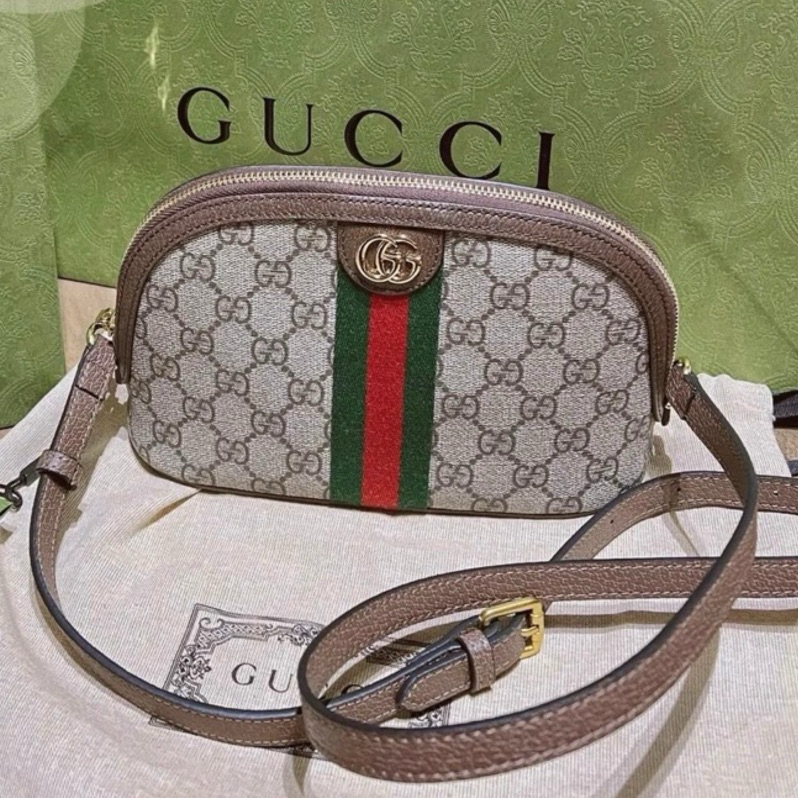 二手GUCCI 貝殼化妝包