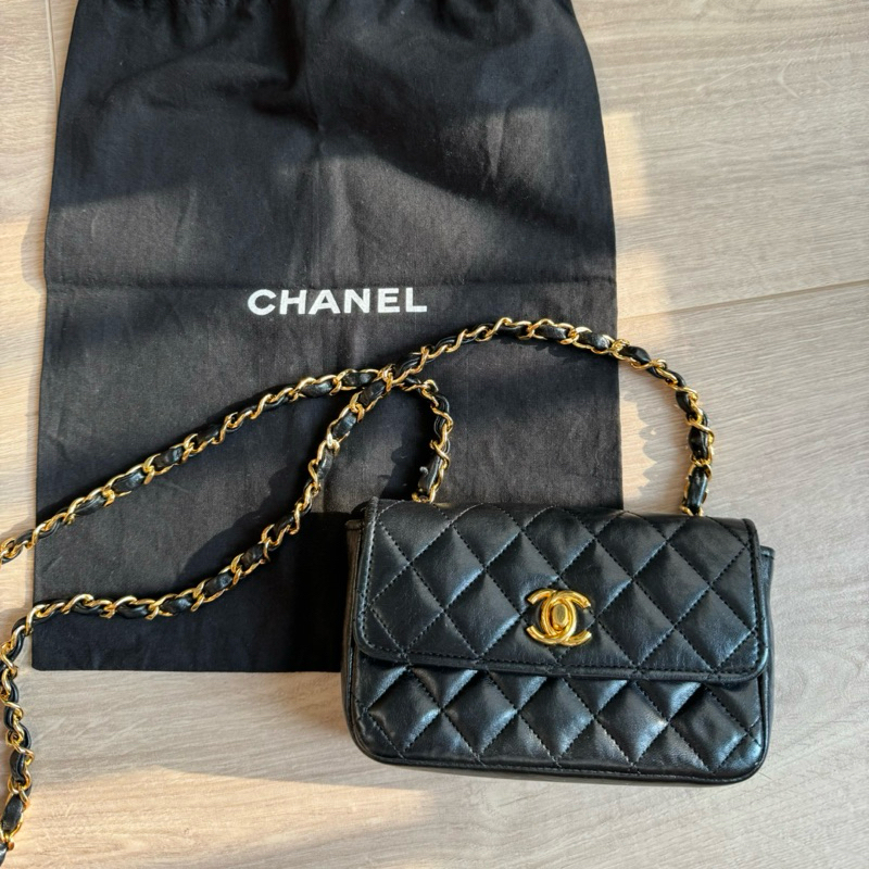 CHANEL 香奈兒 斜背包 vintage 老香包