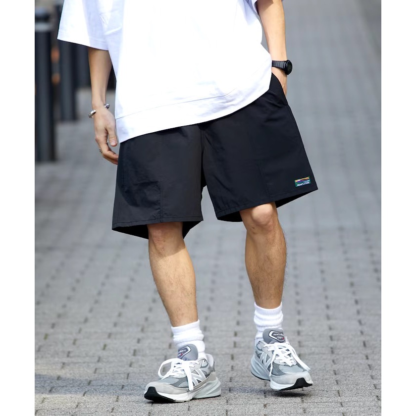 多件優惠【FREAK'S STORE】日本代購棉尼龍可收納休閒#神版型短褲5色