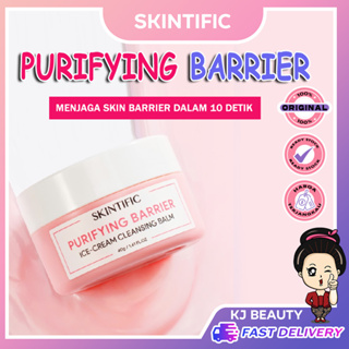 Skintific Purifying Barrier Ice Cream Cleansing Balm 40g