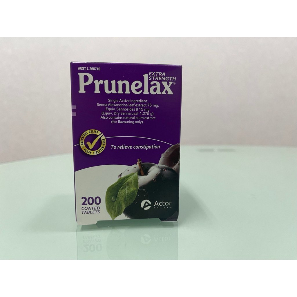 PRUNELAX  天然植物纖維萃取物西梅片/西梅錠 200顆